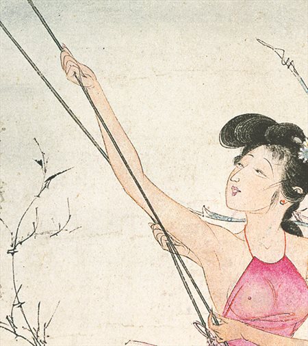 通化-胡也佛的仕女画和最知名的金瓶梅秘戏图